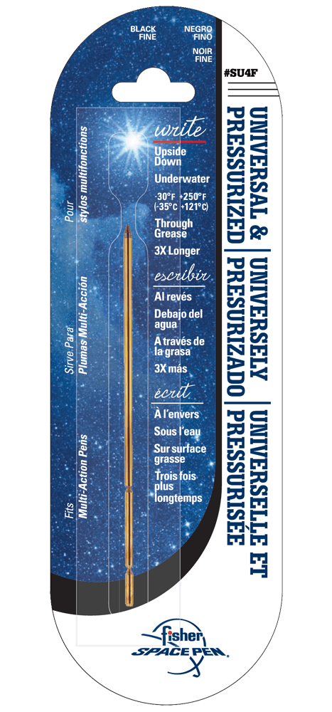 Black Ink, Fine Point Fisher Pressurized Universal Cartridge-0